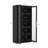 Rivington 79" H x 38" W Modern 5-Shelf Bookcase Cabinet in Black-116164064