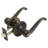 Scroll Privacy Bed/Bath Door Lever-7224656-7224660