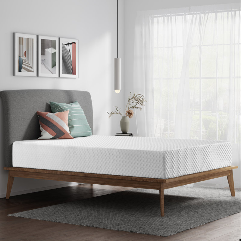 Andre 12'' Medium Gel Memory Foam Mattress, King