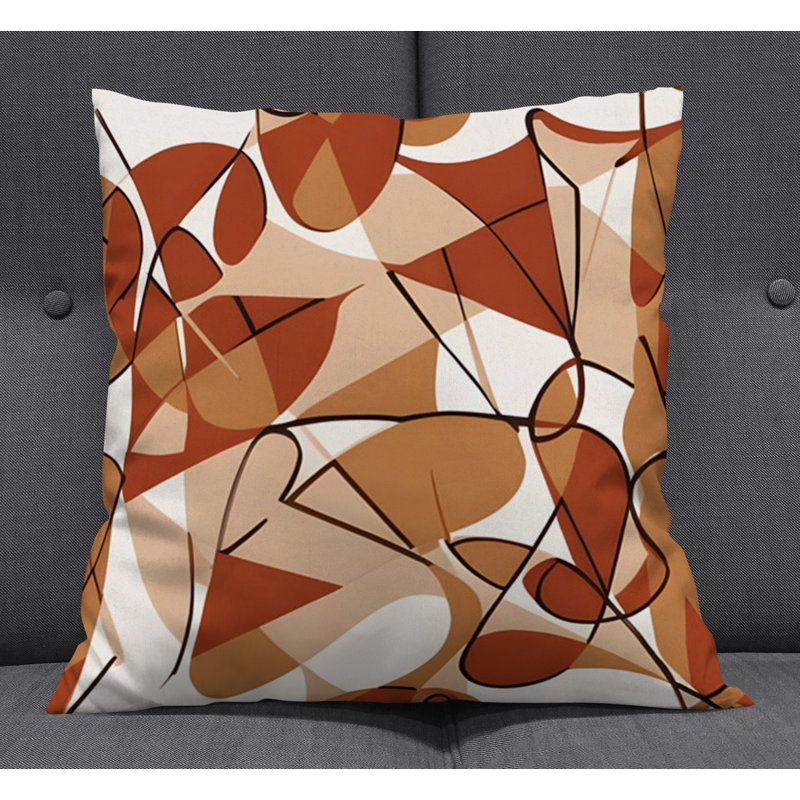 Coussin décoratif, H 20 po x l 20 po, Housse de coussin seulement - sans coussin