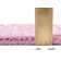 Handmade Flat-weave Rug Shine in Pink