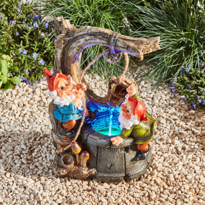 Crossville Outdoor Fountain with Lights