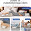 White Rectangular Cushion