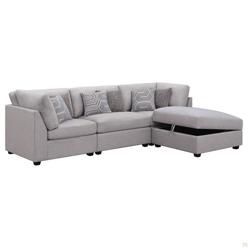 Canapé modulaire rembourré 4 pièces 4 pièces