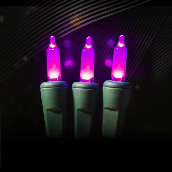 Guirlande de 50 lumières, Rose