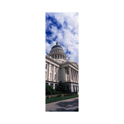 State Capital Sacramento CA USA 1 Piece Wrapped Canvas Panoramic Wall Art