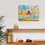 «World Repères» par Dean Russo, art mural sur toile-838222998