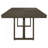 Glenmoor Dark Grey Rectangular Dining Table