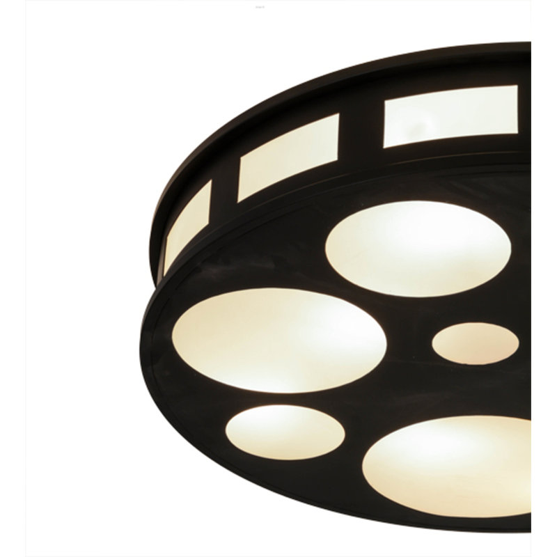 Danyia Glass Flush Mount