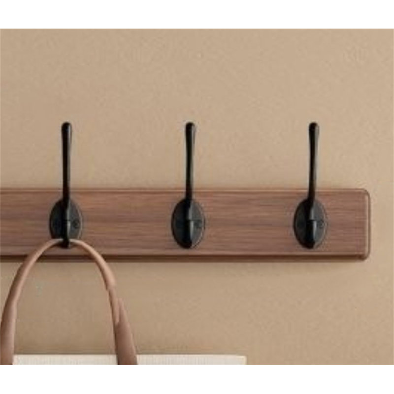 Wall Mounted Clothes Hanger, Gold
