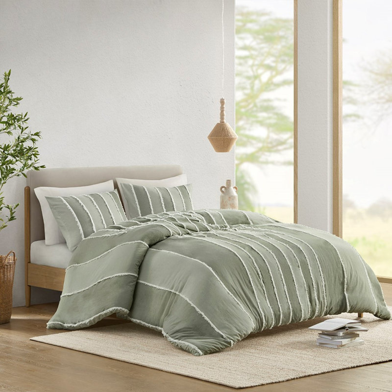 Ensemble de housse de couette en coton bohémien