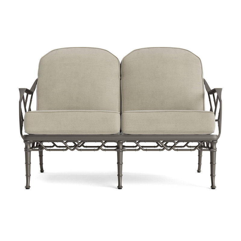 Calcutta Outdoor 2 - Seat Loveseat, Fusion Natural, Mica