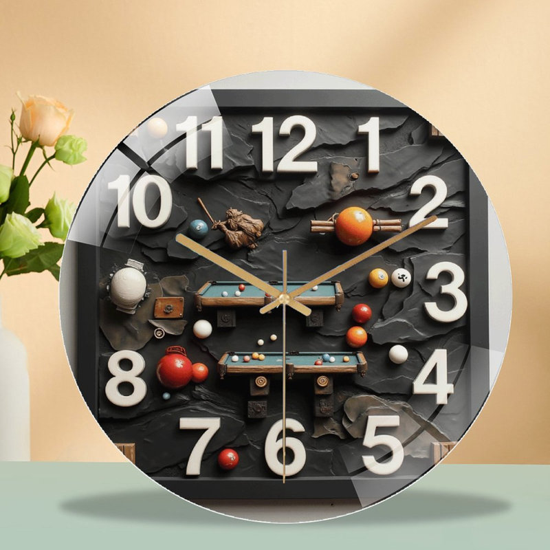 Horloge murale 12 po