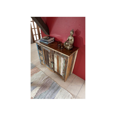 Nature Of Spirit Solid Wood 110cm W 3 - Drawer Chest of Drawers