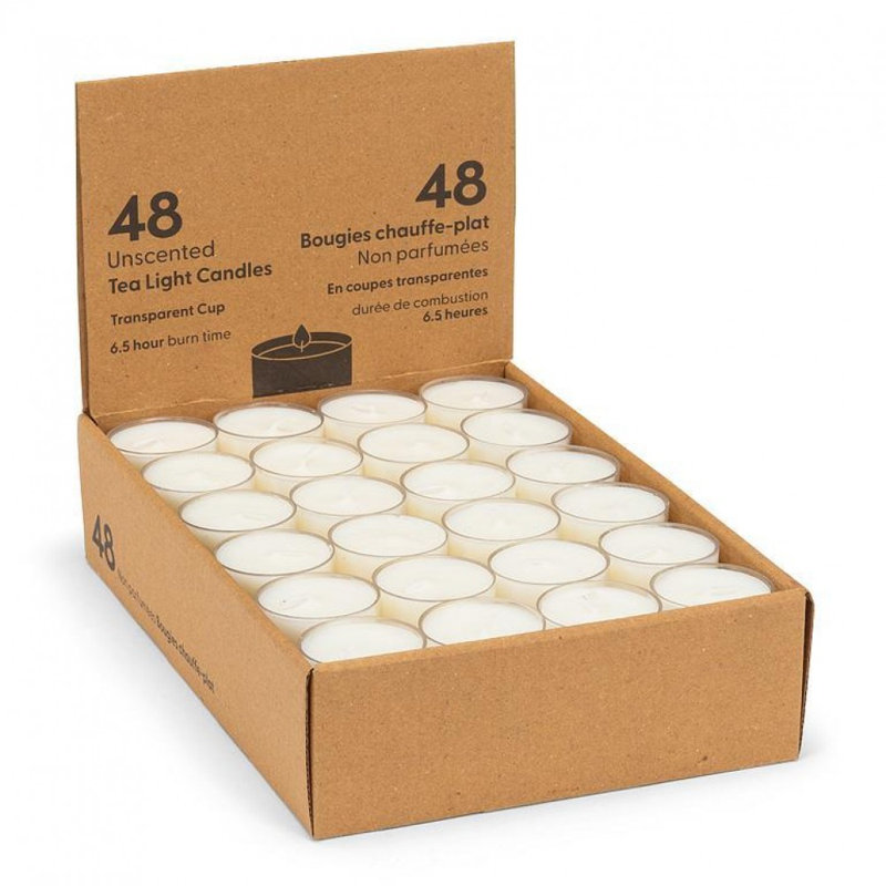 Ensemble de 48 longues bougies bleu sarcelle