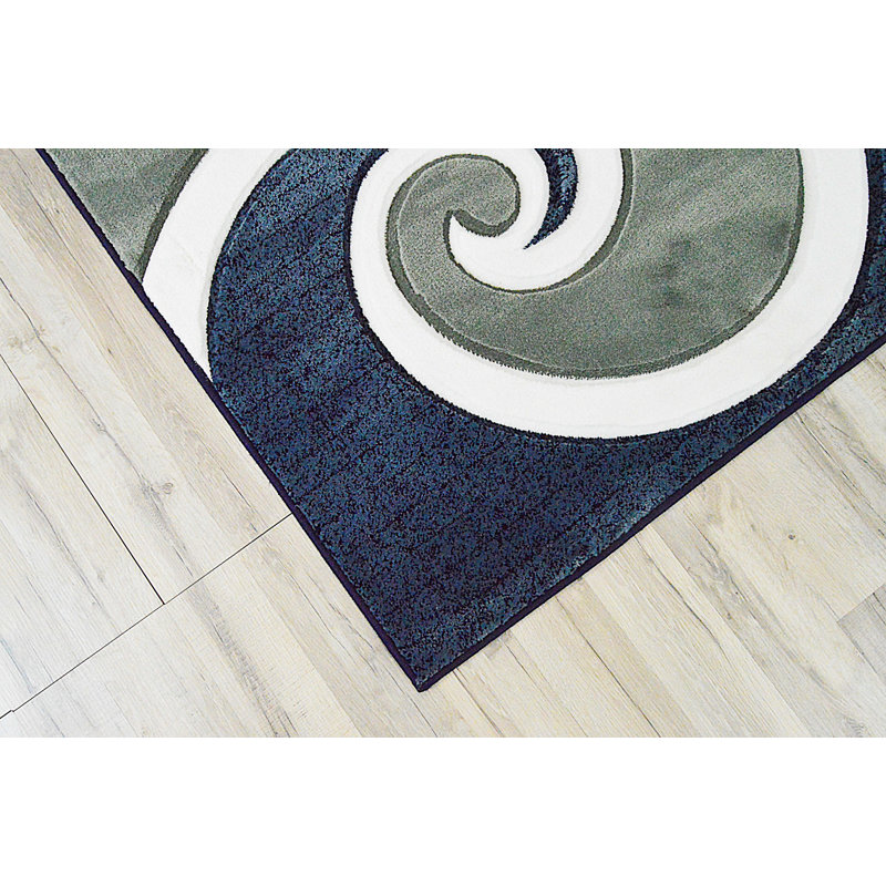 Adryn Performance Abstract Indoor Rug, Rectangle 10' x 13'