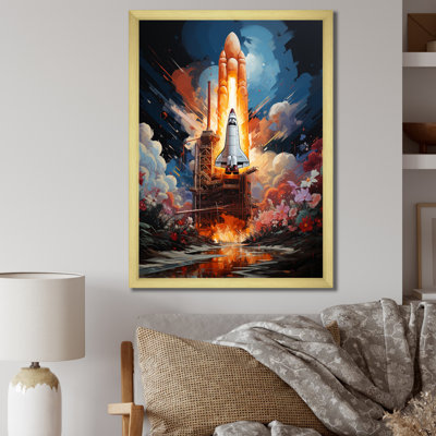 " Rocketship Cosmic Ascent II "