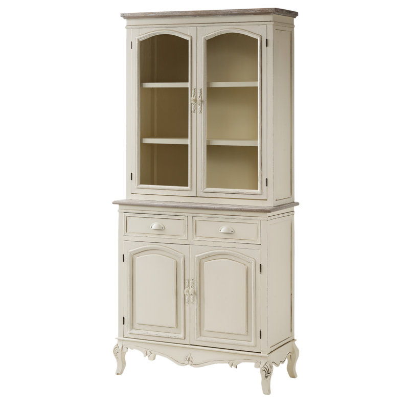 Circee Dining Hutch Welsh Dresser, Cream