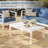 Tatisha 9-Person Aluminum Outdoor Conversation Set with Olefin Cushions-1408362313-1344655235
