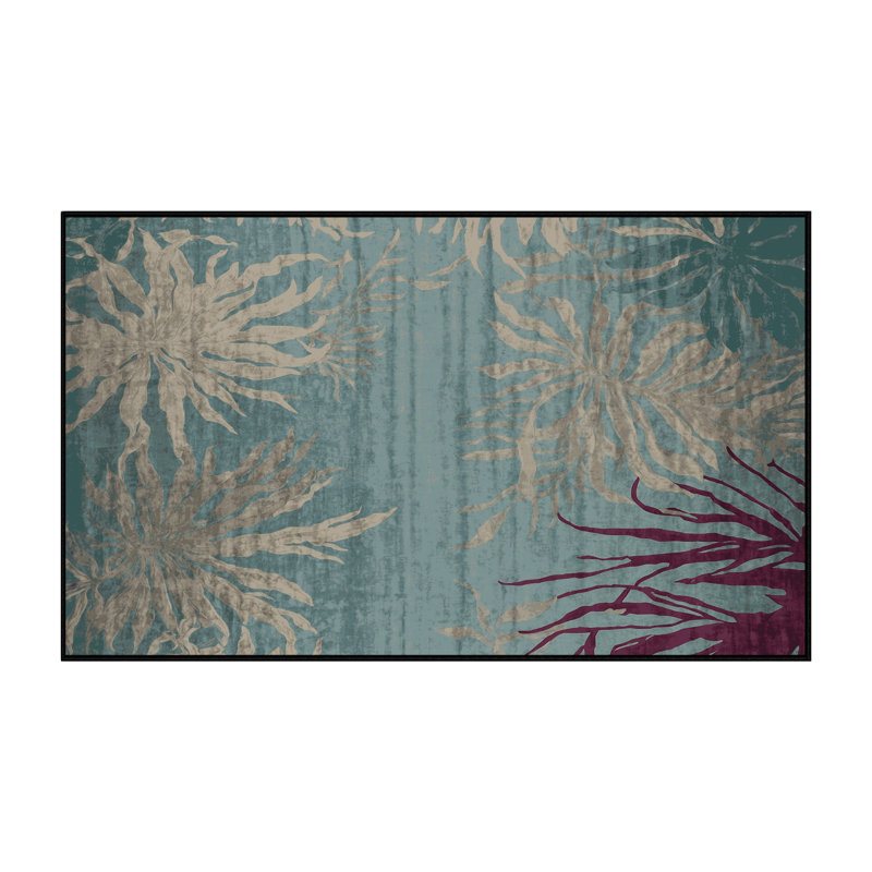 Tapis gris soyeux et moelleux, Tapis de couloir 2 pi x 4 pi