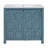 36 " Bathroom Vanity Organizer With Ceramic Sink, Set Bathroom Storage Cabinet, Retro Blue-1634263120