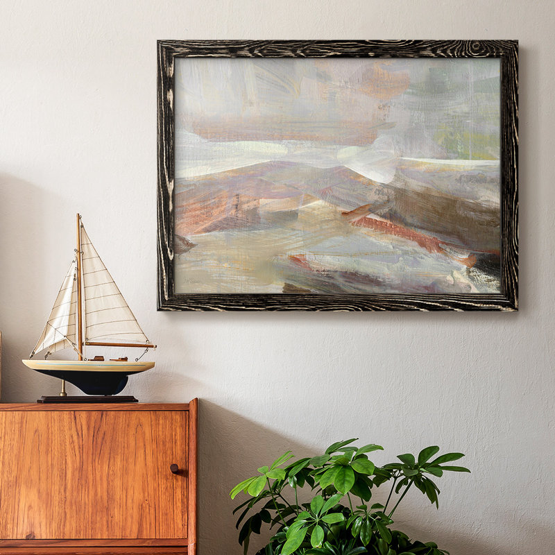 «Distant Canyon», reproduction sur toile encadrée, Noir, H 14 po x l 20 po x P 1,5 po