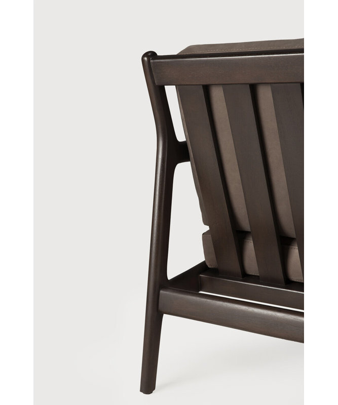 Jack Slipcovered Chair, Terra NuBuck Leather