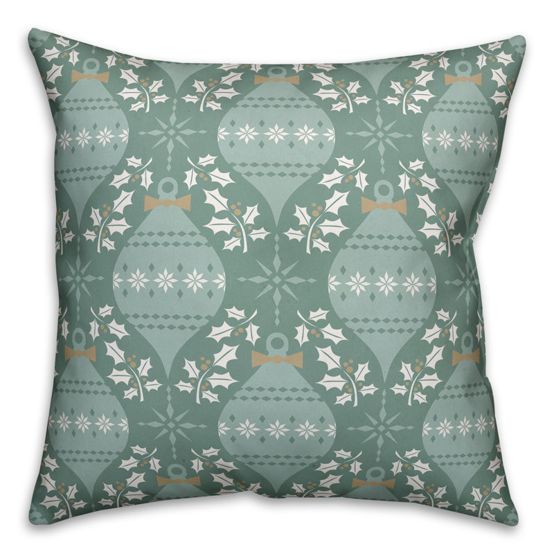  Coussin Christmas, vert