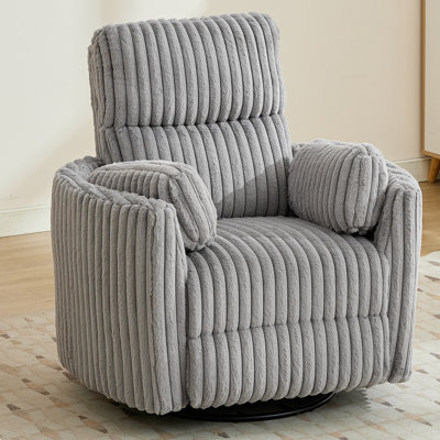 Power Recliner Glider Chair With Type-c Port For Living Room