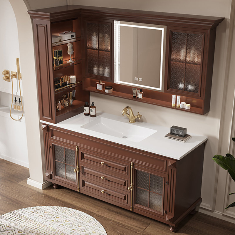 Antai, 31.5" H x 59" W x 21.7" D, Brown
