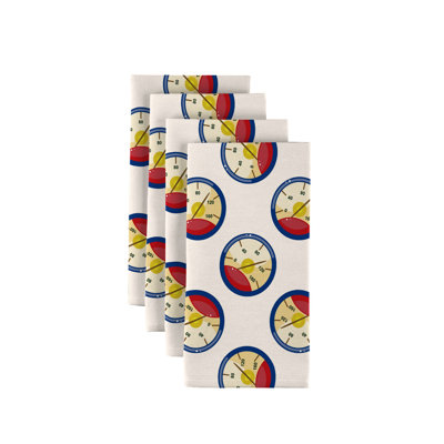 Damion Polyester Abstract Square Napkin