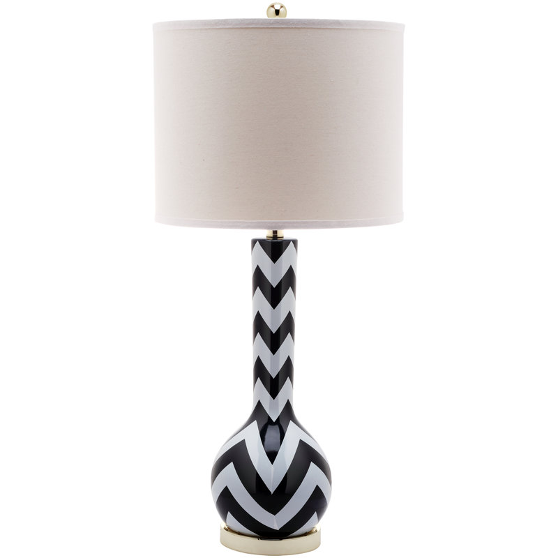 Ensemble de lampe de table 30,5 "Jalisa, Bleu marine