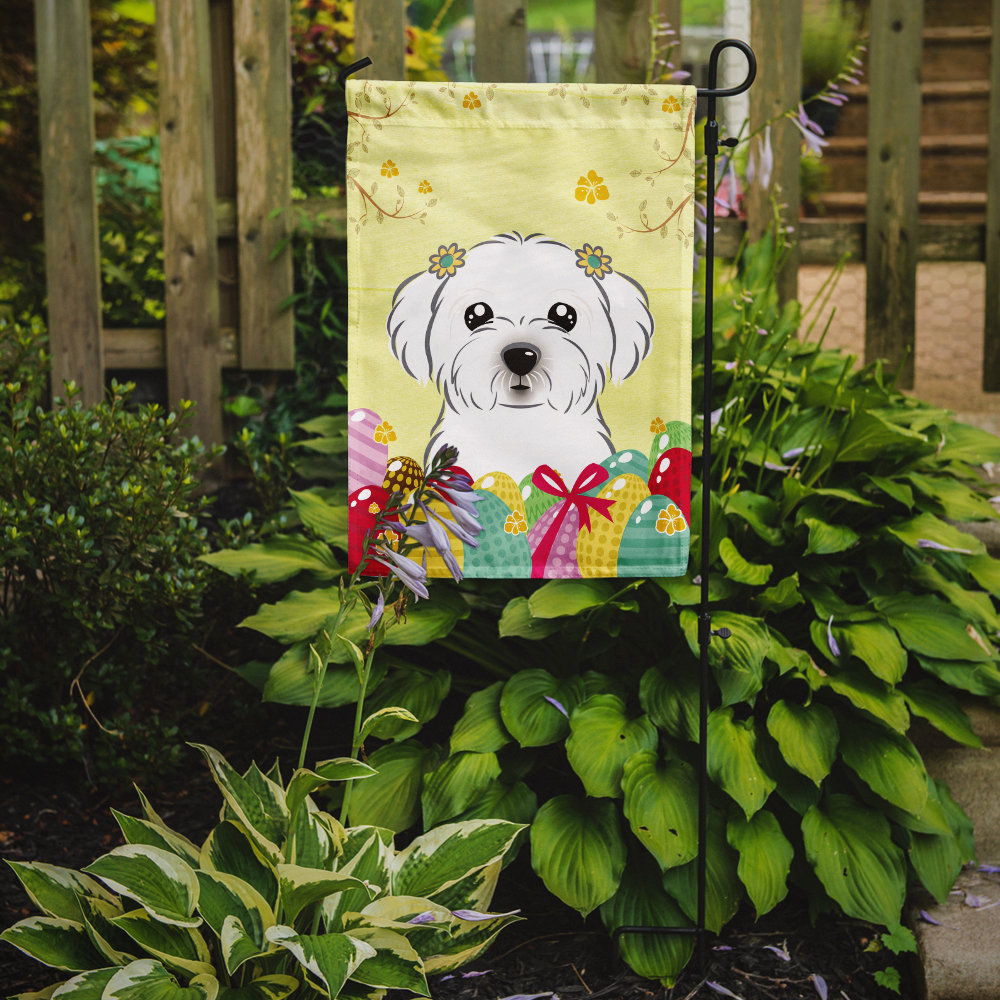 Eron Double Sided 15'' H x 11'' W Polyester Animal Garden Flag The Holiday Aisle® Dog