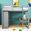 Lit mezzanine double avec garde-robe et bureau-2017880163