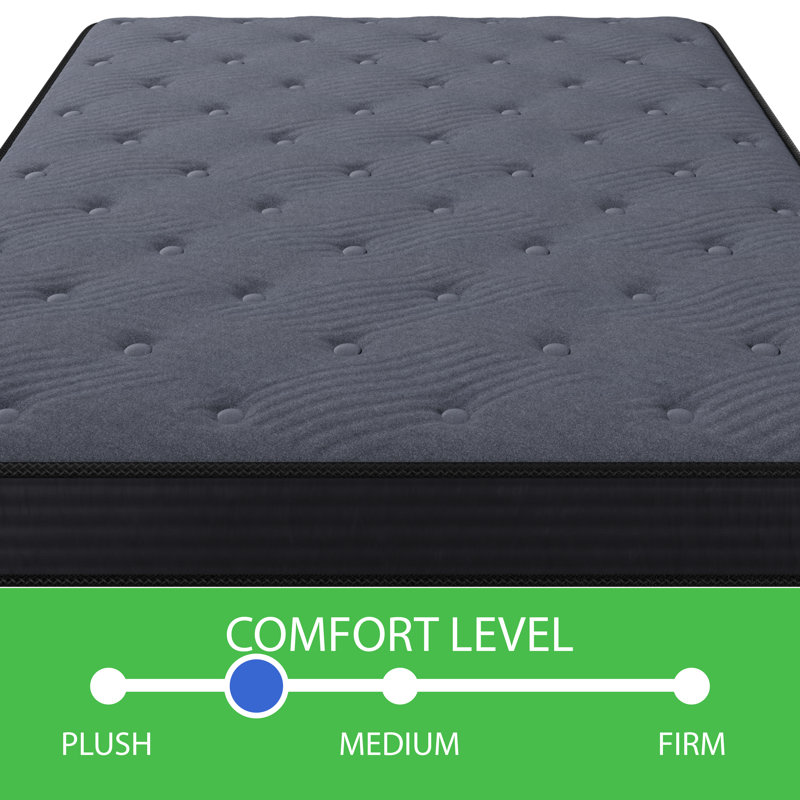 Gollapalli 12'' Soft-Medium Mattress, King