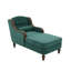 Chaise longue rembourrée avec poches latérales-1952350458