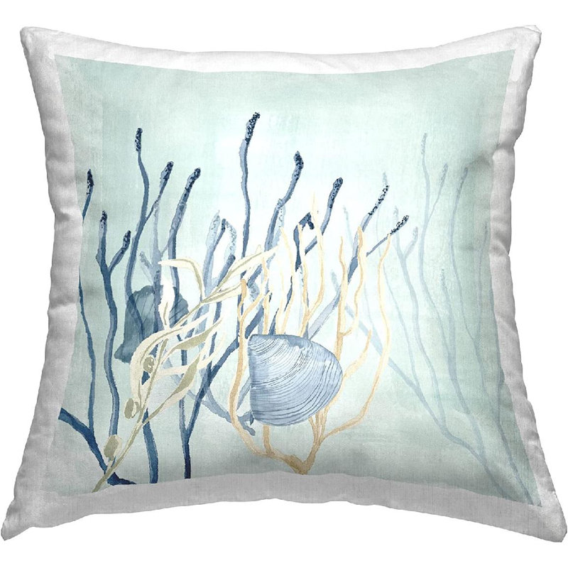No Decorative Addition Reversible Throw Pillow