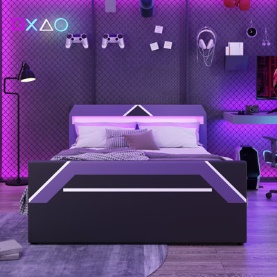 Smart LED Gaming Bed