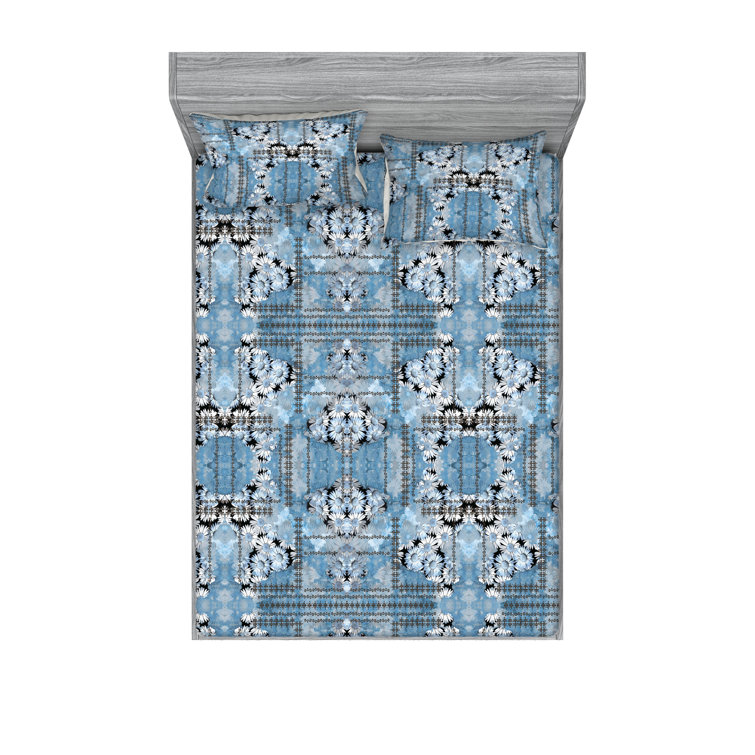 Drap-housse et taies décoratives 3 pièces Ambesonne