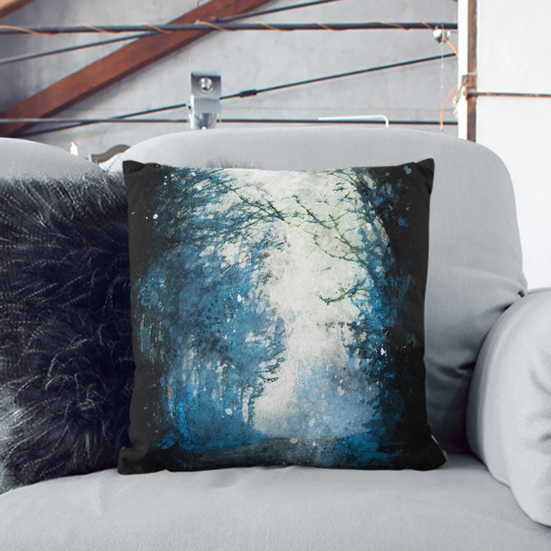 Square Throw Cushion, 55cm H x 55cm W x 20cm D