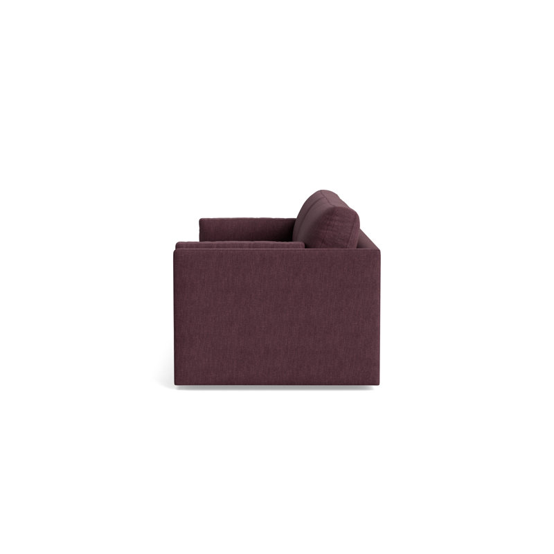 Fairfax Sofa (85"), Performance Weave - Aubergine