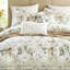 Édredon très grand 6 pièces, coton, imprimé floral, 300Tc, 300Gsm, literie assortie, jupe de lit, coussins décoratifs, Bartack Design, certification