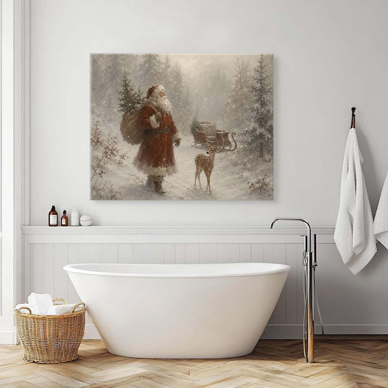 1 Piece Wrapped Canvas Wall Art