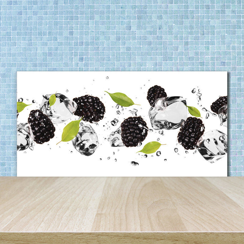 Lorella 50cm W x 100cm L Glass Peel and Stick Panel