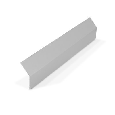 Outwater Plastics Alu469-135-S Satin Finish 1''X 1''X 1/16'' 135 Degree Aluminum Angle Moulding 48 Inch Lengths (Pack Of 3)