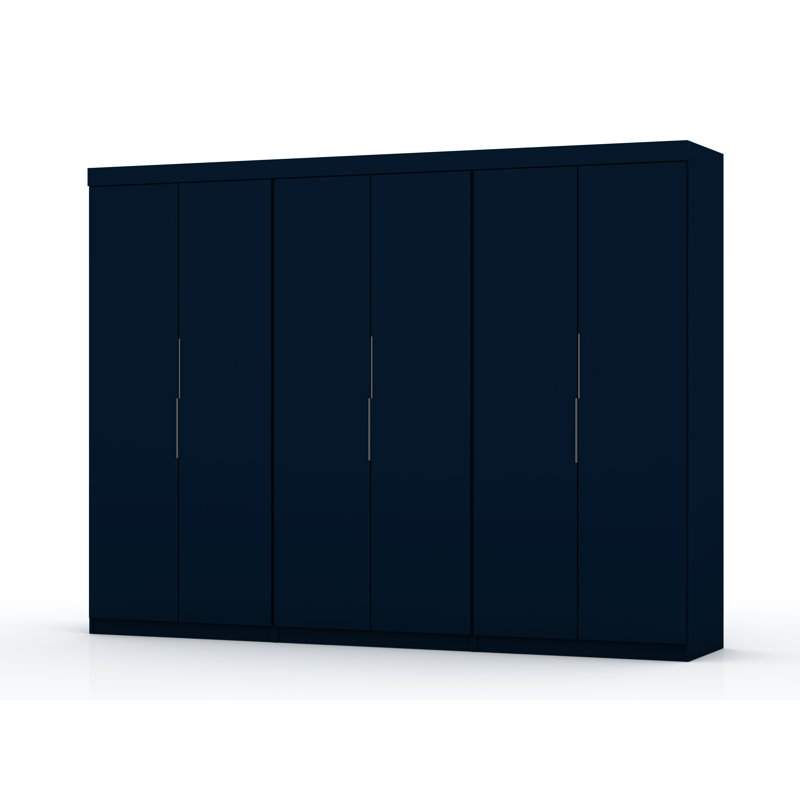 Armoire-penderie Mulberry, Bleu minuit Tatiana