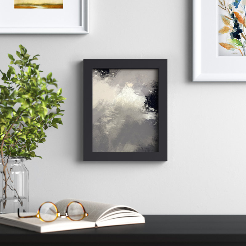 Cadre photo simple Happel, Noir, L 10 po x H 14 po