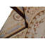 Tapis brun / beige / rose noué à la main de haute qualité