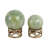 Set Of 2 7/8" Zakrzewski Marble Sphere Statuary-776219492