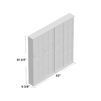 Armoire multimédia en bois